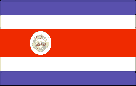 Flag Of Costa Rica 