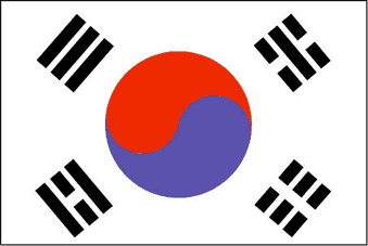 Flag of Korea, South