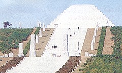 Mausoleum of Tangun in Pyongyang