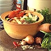 Crab, Shrimp and Bean Thread Noodle Claypot