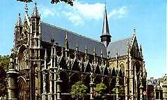 The Sablon Church in Brussels