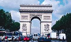 Arc de Triomphe in Paris