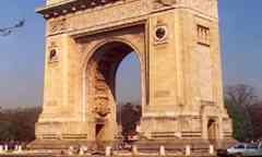 The Arch of Triumph in BUCHAREST