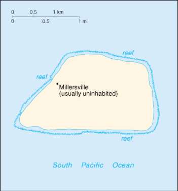 Map Of Jarvis Island 