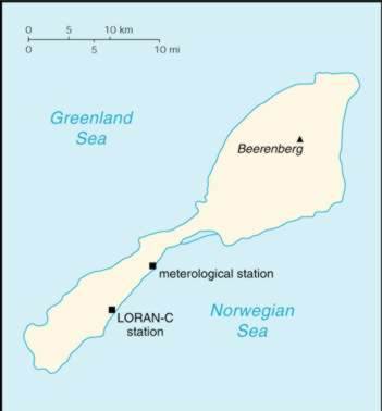 Map Of Jan Mayen