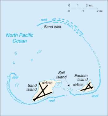 Map Of Midway Islands