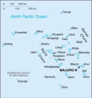 Map Of Marshall Islands