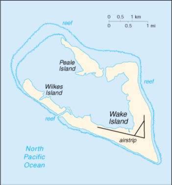 Map Of Wake Island